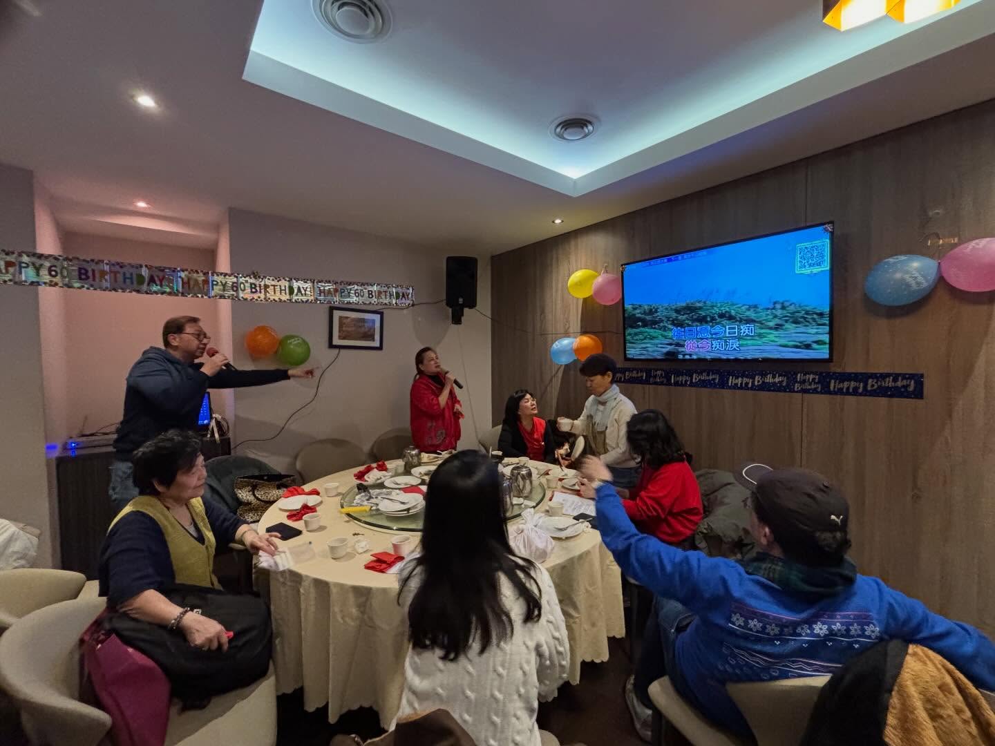 a-social-evening-singing-karaoke-and-celebrating-a-birthdays
