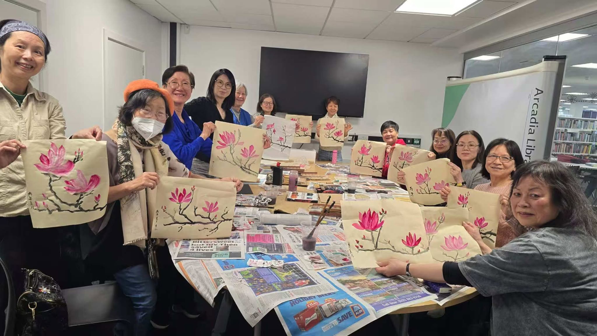 chinese-painting-event-in-the-community